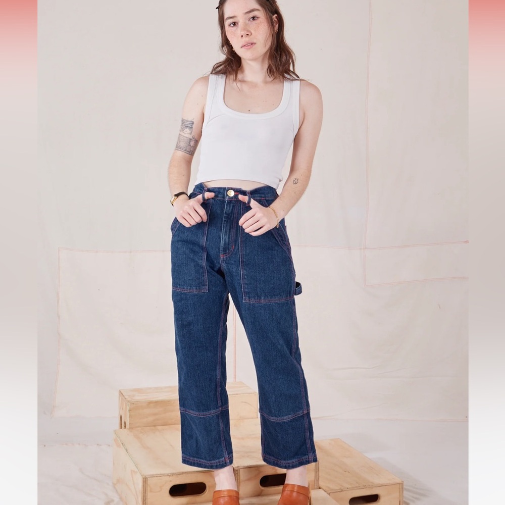 NWT Big bud press dark wash carpenter jeans xxs